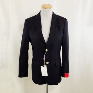 Pierre Cardin boys blazer suit jacket black size 18 NEW